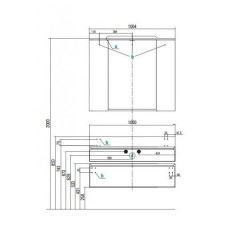 Зеркало Акватон Ричмонд 100 подвесное