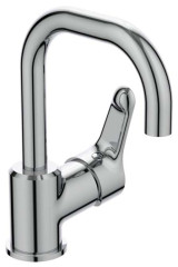 Смеситель для раковины Ideal Standard ALPHA рукоятка сбоку, система монтажа EASY-FIX (облегченный монтаж), хром (BC650AA)