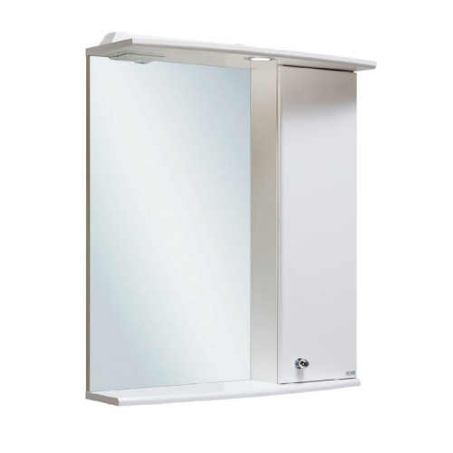 Зеркальный шкаф Runo Ирис 55 правый