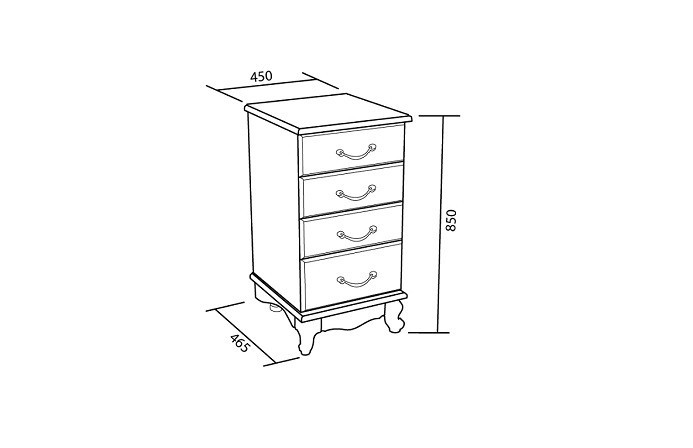 Комод Good Wood Версаль 45