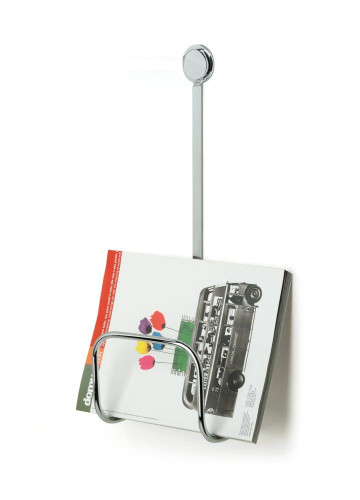 Stil Haus, стойка под журналы круглой формы, цвет хром