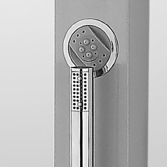 Душевая панель Roltechnik Niro 4000173 стойка с гидромассажем