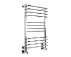 Полотенцесушитель водяной Маргроид Вид 9/10 премиум профильный форма лесенка 80х50, цвет Хром (В9/10П 80*50 профильный)