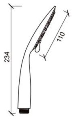 ручной душ Esko Shower Plane SPL1103