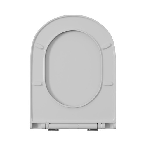 Унитаз подвесной безободковый D&K Venice DT1026016, белый