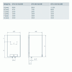 Водонагреватель накопительный Gorenje OTG 80 SL SIM B B6