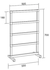 Полотенцесушитель Margaroli Sole 542-5 BOX