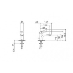 Смеситель Dornbracht Subway 33.500.935.00
