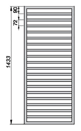 Полотенцесушитель Zehnder Quaro QAM-140-045/ID