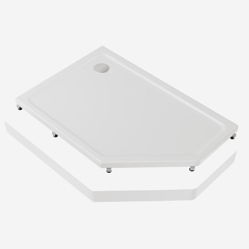 Душевой поддон акриловый Creto Pegas 1200х800 правый 7-1006