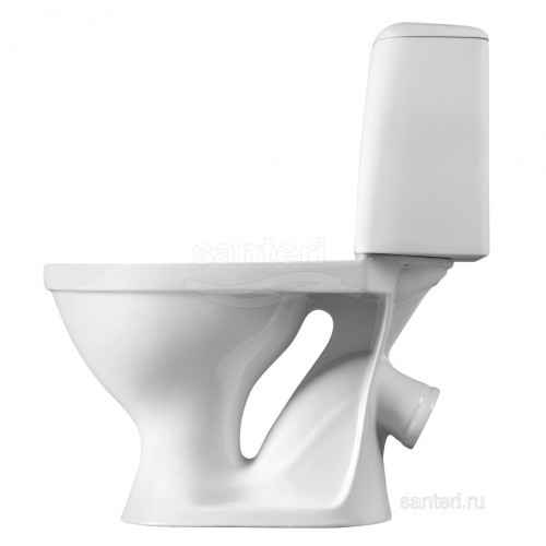 Унитаз-компакт Santeri Соната (комфорт) белый 1.P206.2.S00.00B.F