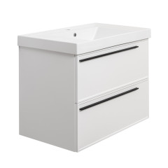 Тумба под раковину подвесная La Fenice Elba TWIN FNC-01-ELB-B-80-2, белая