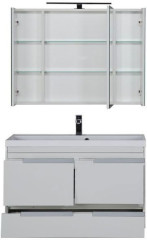 Мебель для ванной Aquanet Тиволи 100 белый