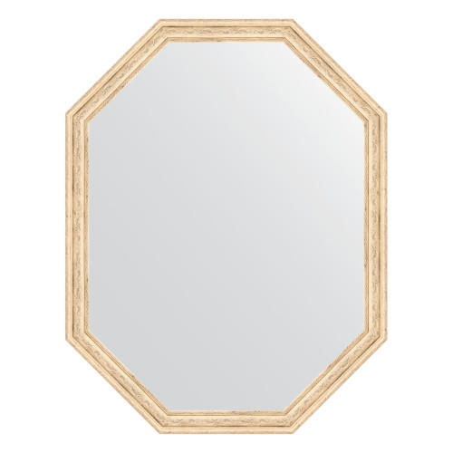 Зеркало настенное Polygon EVOFORM в багетной раме слоновая кость, 69х89 см, BY 7020
