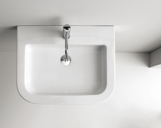 Neroceramica Aliseo, раковина подвесная 65х50, цвет белый