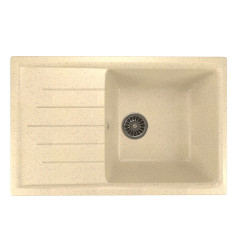 Мойка из искусственного мрамора MIXLINE ML-GM19 49,5x75 (525155)