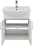 Тумба под раковину Aquanet Ирис 60 белый (2 дверцы)