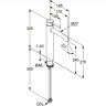 Смеситель KLUDI BOZZ 382860576 для раковины высокий