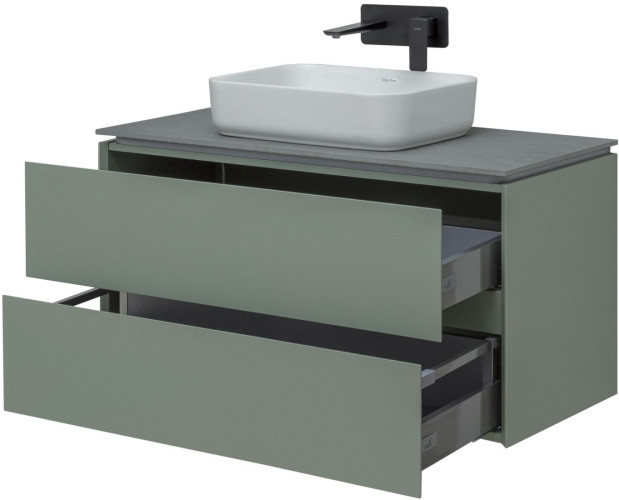 Тумба под раковину Allen Brau Infinity 1.21003.CGM 100 cement grey matt