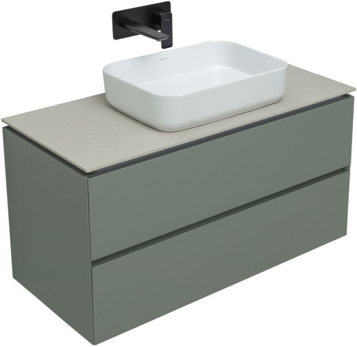 Тумба под раковину Allen Brau Infinity 1.21003.CGM 100 cement grey matt