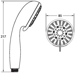 ручной душ Esko Shower Sphere 5  SSP755
