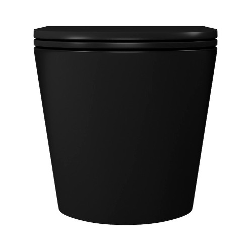 Унитаз подвесной безободковый D&K Venice DT1026025, черный