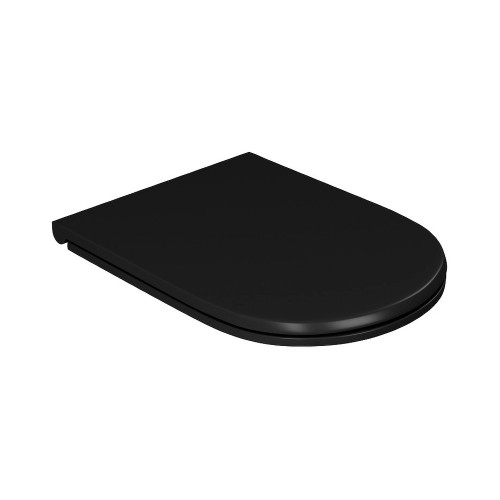 Унитаз подвесной безободковый D&K Venice DT1026025, черный