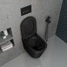 Унитаз подвесной безободковый D&K Venice DT1026025, черный