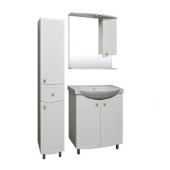 Шкаф пенал Runo Милано 30