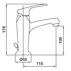 Смеситель Bugnatese Vintage 9813