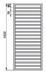 Полотенцесушитель Zehnder Quaro QAM-140-060/ID