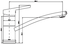 Смеситель Esko London LD 519