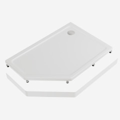 Экран акриловый Creto Pegas 120х80 Л/П для поддона 7-1007