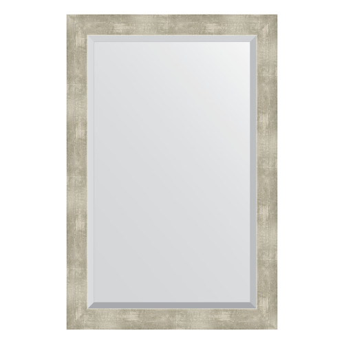 Зеркало настенное с фацетом EVOFORM в багетной раме алюминий, 61х91 см, BY 1179