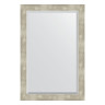 Зеркало настенное с фацетом EVOFORM в багетной раме алюминий, 61х91 см, BY 1179