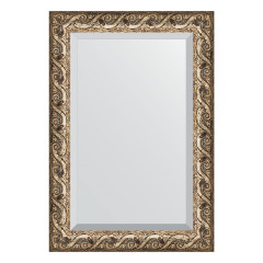 Зеркало настенное с фацетом EVOFORM в багетной раме фреска, 66х96 см, BY 1279
