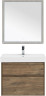 Мебель для ванной Aquanet Nova Lite 75 дуб рустикальный (2 ящика)