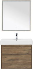 Мебель для ванной Aquanet Nova Lite 75 дуб рустикальный (2 ящика)