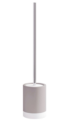 Gedy New Mizar, напольный керамический ерш, цвет светло-серый