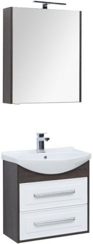 Мебель для ванной Aquanet Остин 65 дуб кантербери/белый