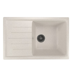 Мойка из искусственного мрамора MIXLINE ML-GM19 49,5x75 (525156)