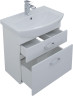 Тумба под раковину Aquanet Ирис 65 белый (2 ящика)