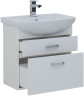 Тумба под раковину Aquanet Ирис 65 белый (2 ящика)