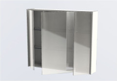 Зеркало-шкаф Aquanet Латина 90 белый