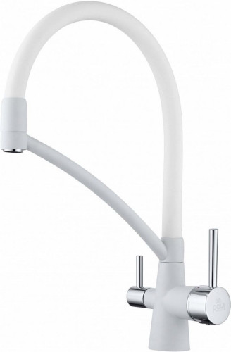 Смеситель для кухни Paulmark SIEGEN, белый матовый, 213111-431, Paulmark