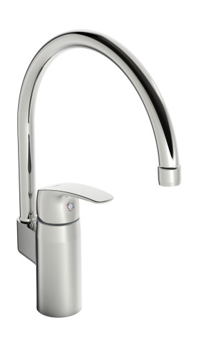 1038F Safira NEW 2017 Смеситель для кухни с высоким поворотным изливом