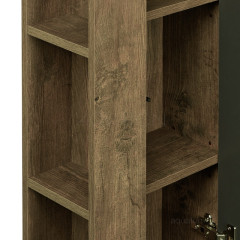 Модуль для зеркала AQUATON Терра 35 подвесной, дуб кантри/антрацит (1A247103TEKA0)