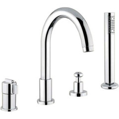 Смеситель на борт ванны Migliore Fortis ML.FRT-5258.CR с термостатом