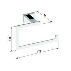 Кольцо для полотенец Bemeta Plaza 118104062