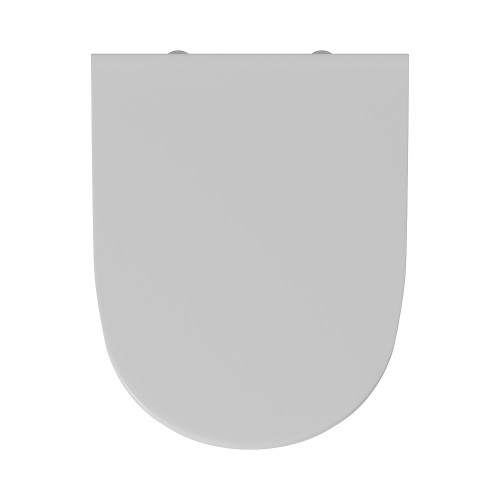 Унитаз подвесной безободковый D&K Matrix DT1396016, белый